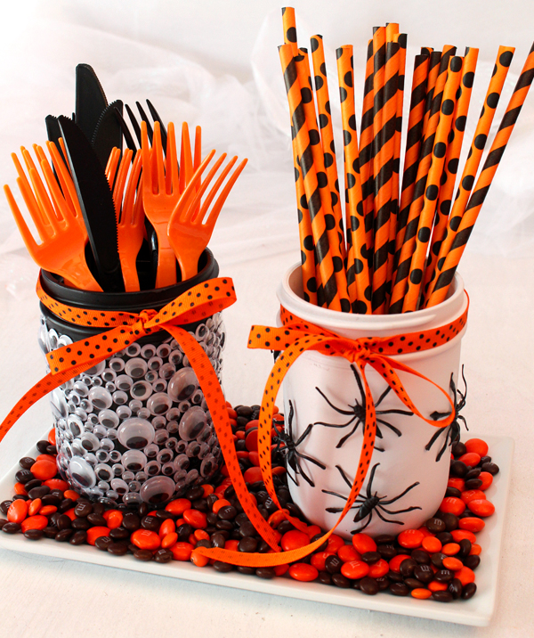 Crafty Halloween Mason Jars – MKD Health